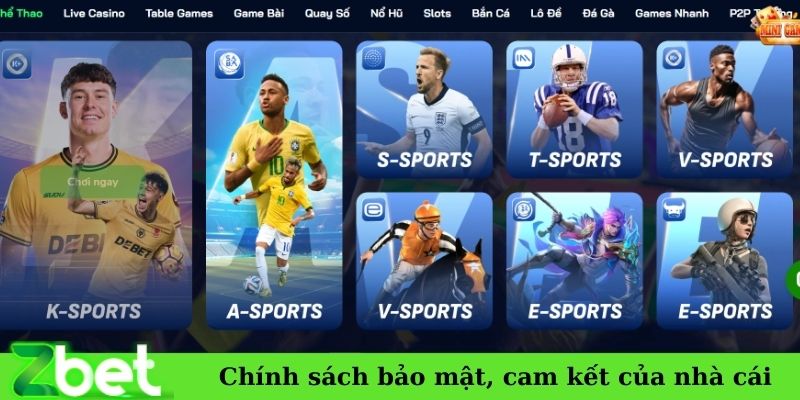 Chính sách bảo mật, cam kết của nhà cái