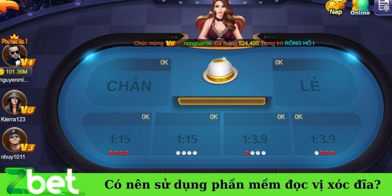 Có nên sử dụng phần mềm đọc vị xóc đĩa