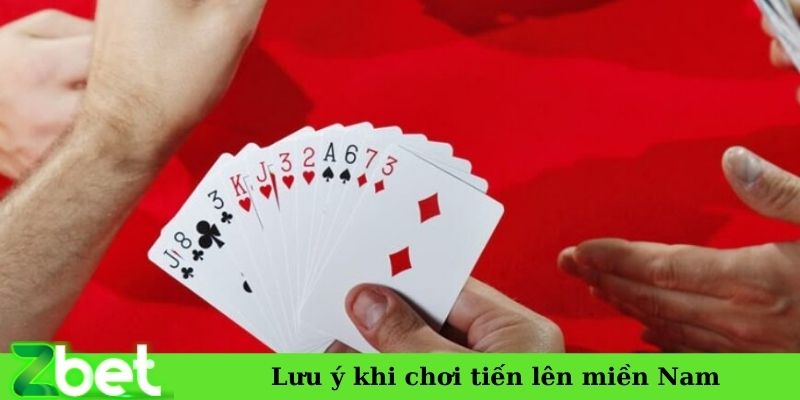 Lưu y khi chơi tiến lên miền Nam